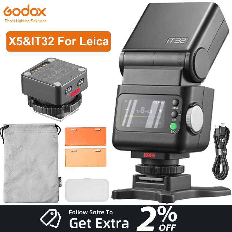 Godox Speedlite Flash - Flash Godox IFlash IT32 con pellicola