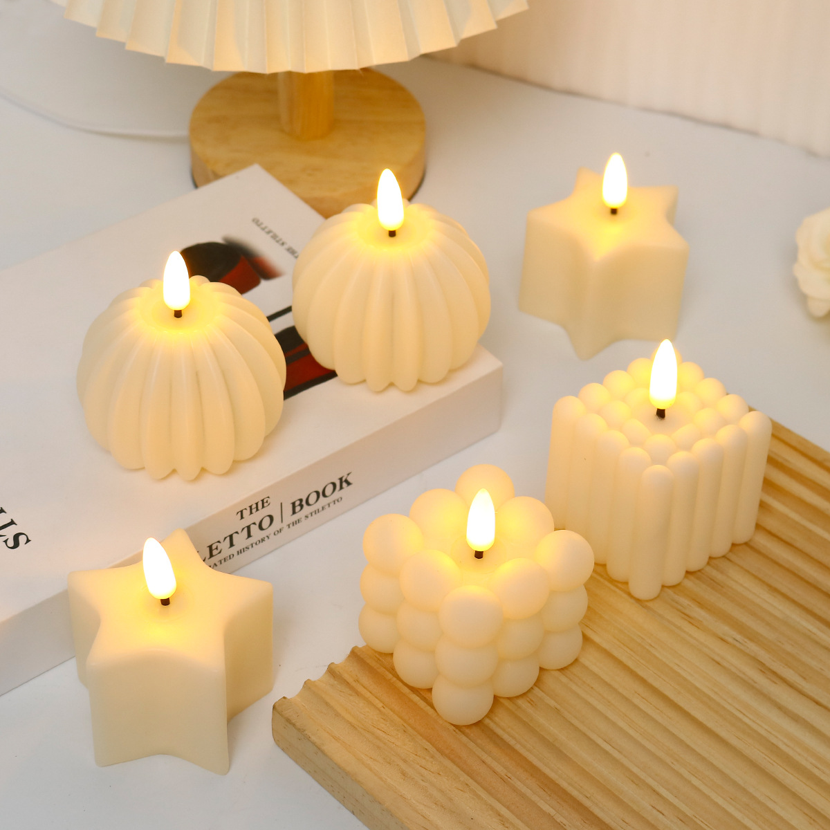 Photography Lighting - Candela LED a Cubo per Matrimoni,