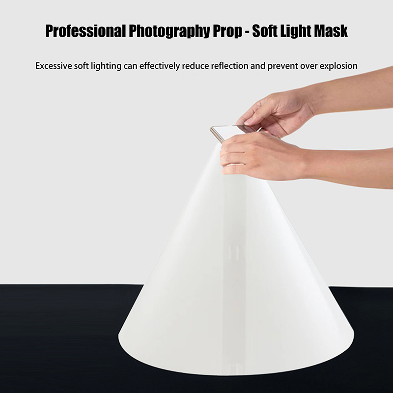 Jewelry Photography Lighting Kit - Diffusore conico fotografia puntelli luce Softbox
