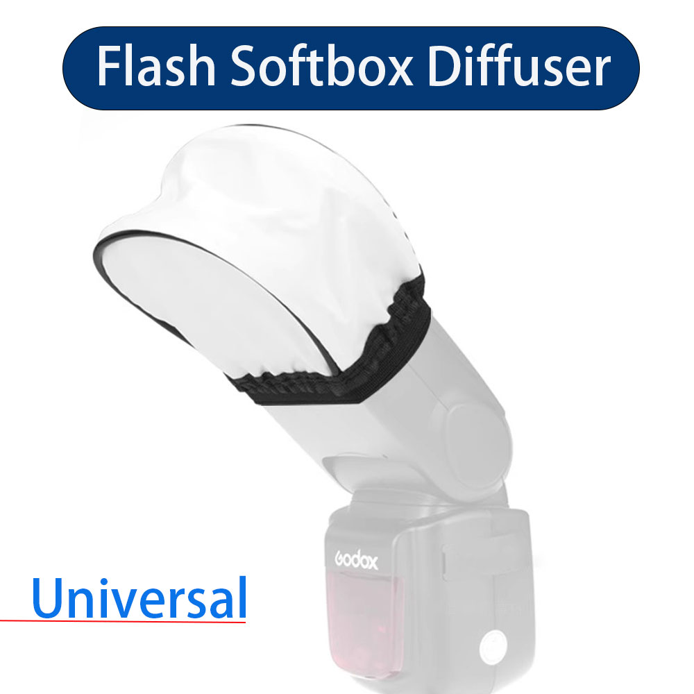 Godox Speedlite Flash - Diffusore di rimbalzo flash universale per