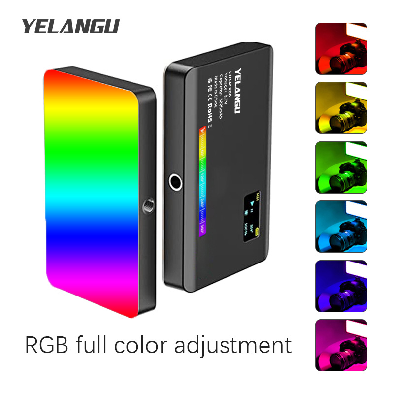Photography Lighting With Umbrella - YELANGU RGB LED Luce video W140