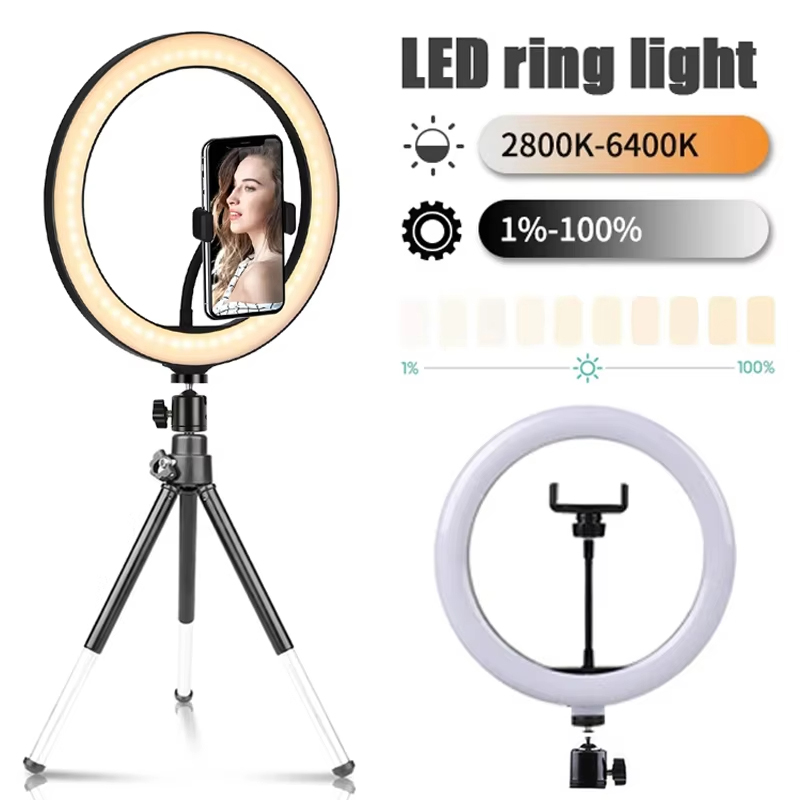 Photography Lighting Circle - Luce ad anello per selfie da