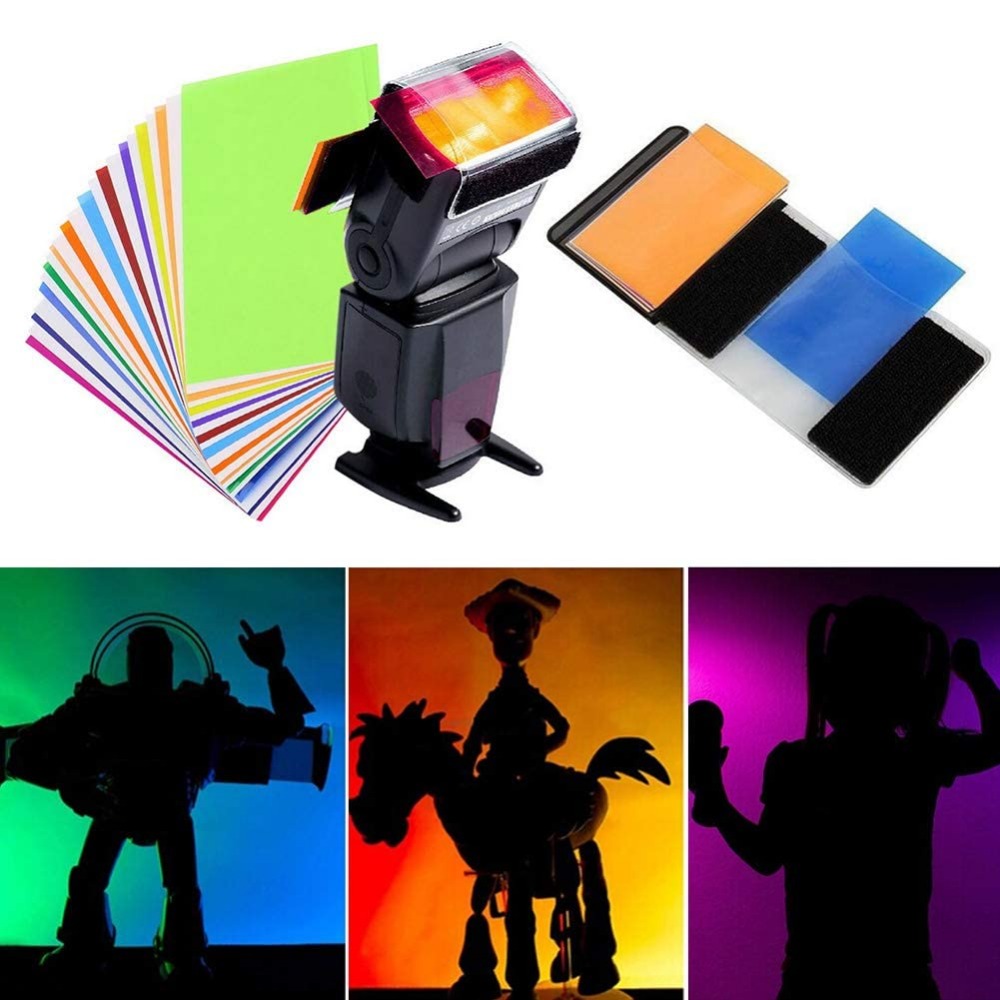 Portrait Photography With Lighting - Kit di 12 Gel Colorati per