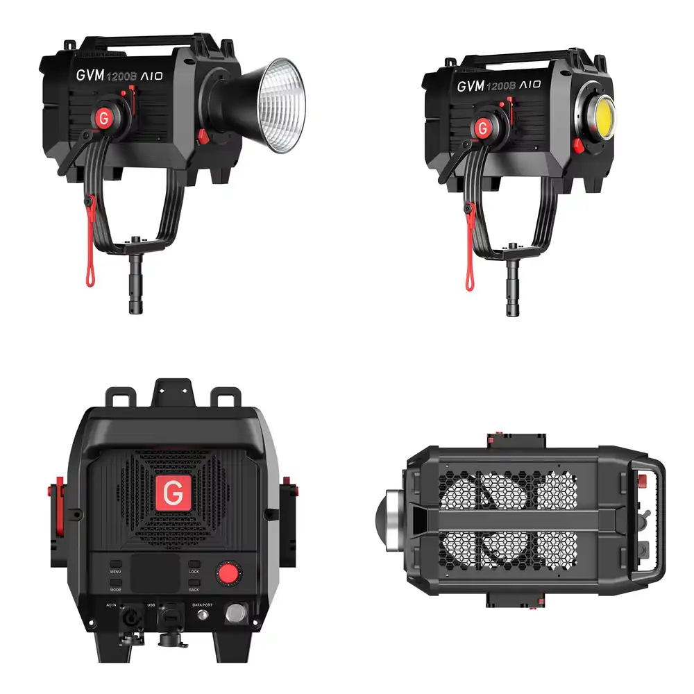 Photography Lighting - GVM SD1200B AIO 1200W Faretto LED