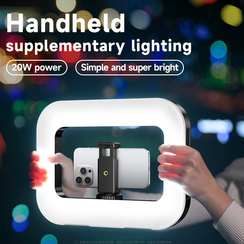 Photography Lighting Overhead - Oscuramento Ricaricabile LED Anello luminoso Gabbia