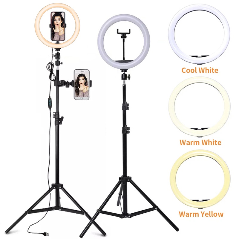 Luce ad anello LED per selfie  - Photography Lighting Circle recensione e prezzo