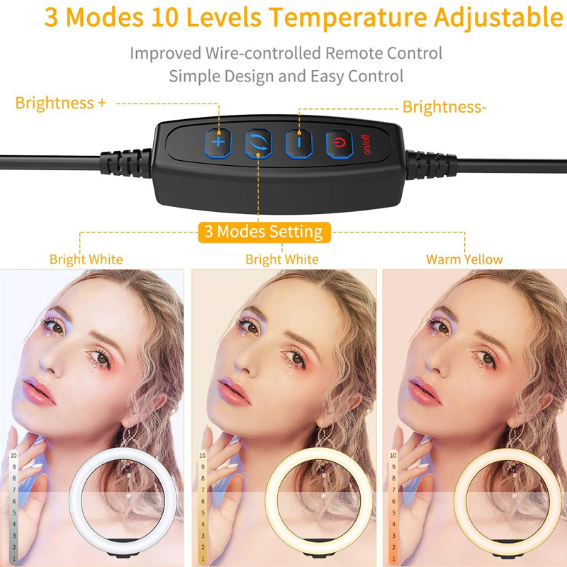 Luce ad anello LED per selfie  - Photography Lighting Circle recensione e prezzo