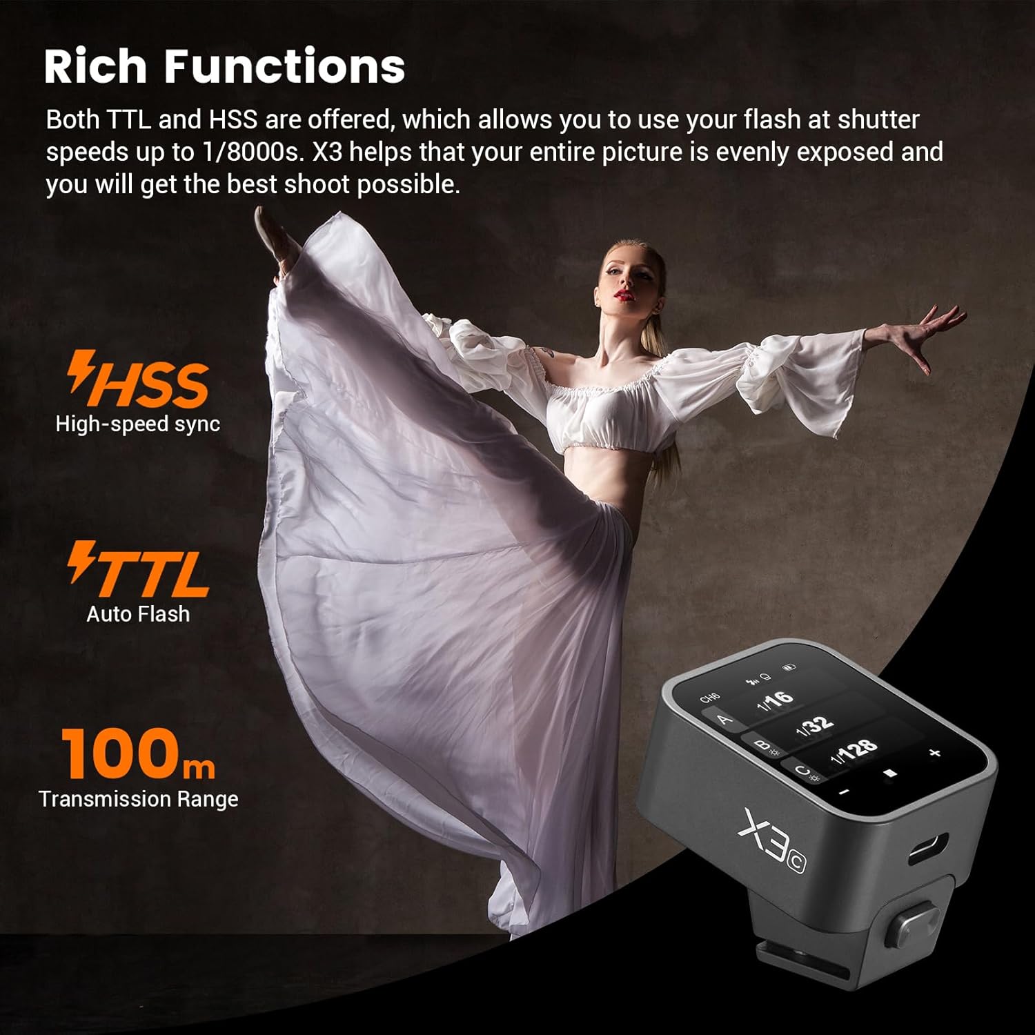 Godox X3C X3N X3S X3F X3O Trig - Godox Speedlite Flash recensione e prezzo