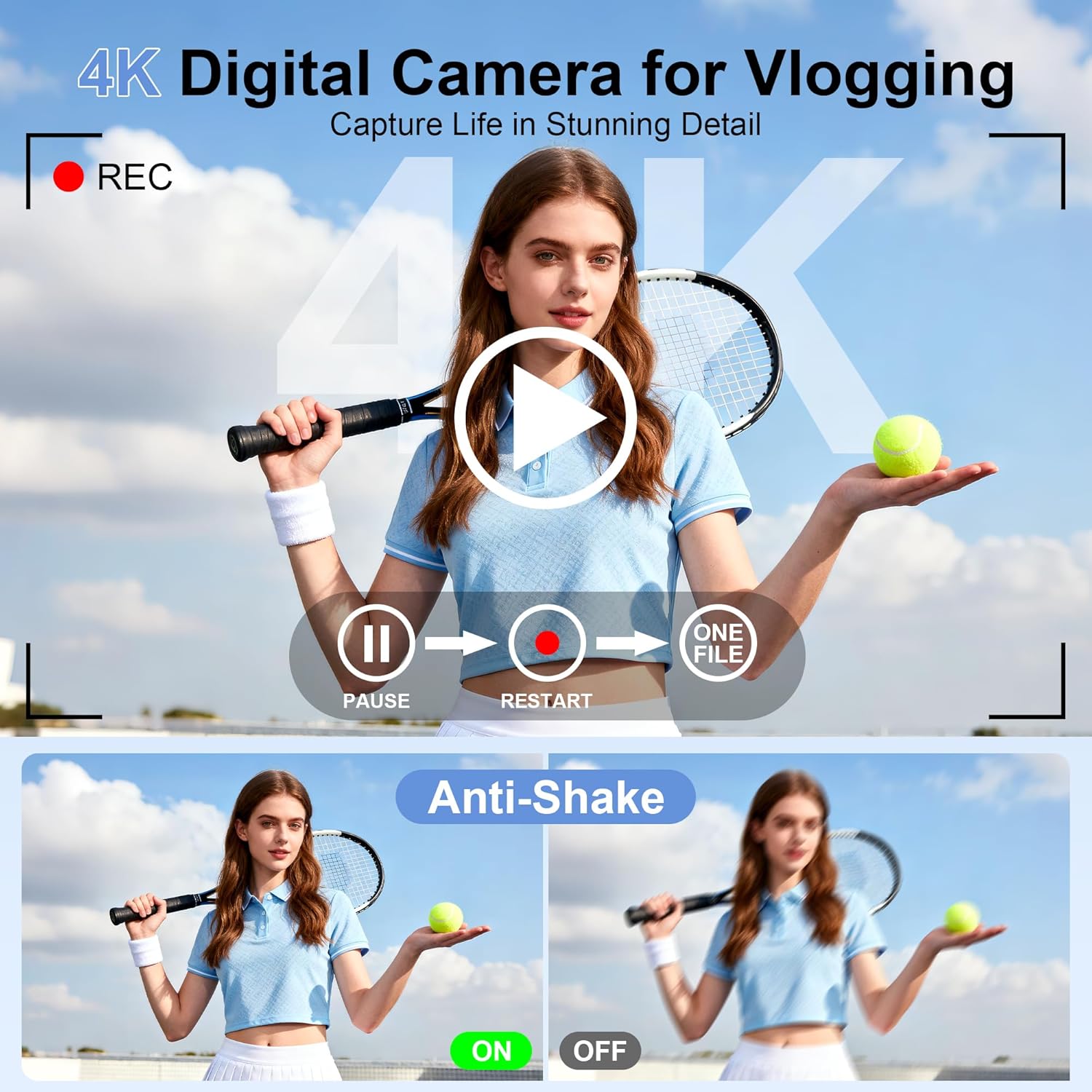 Fotocamera digitale 4K HD per  - Photography Using Lighting recensione e prezzo