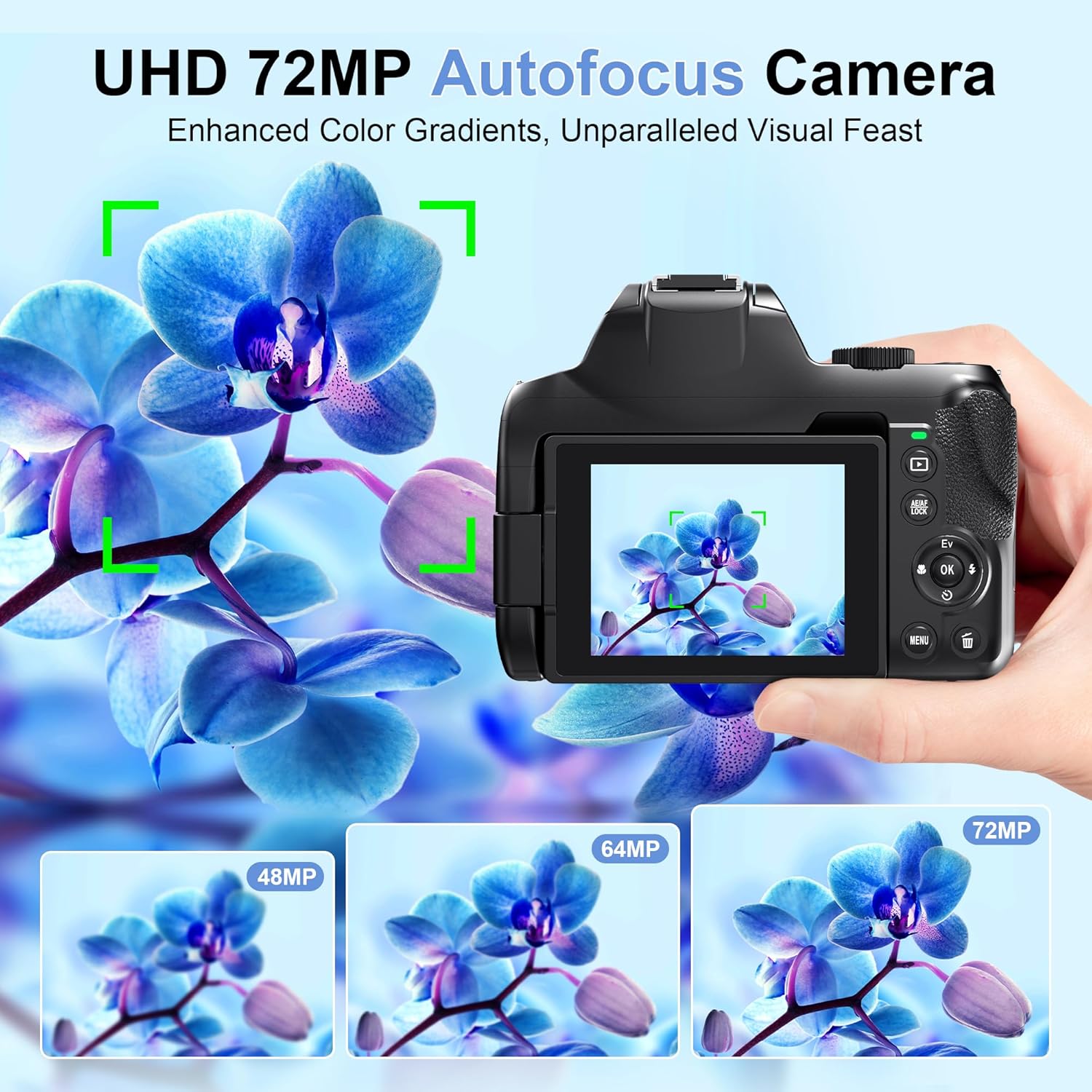 Fotocamera digitale 4K HD per  - Photography Using Lighting recensione e prezzo