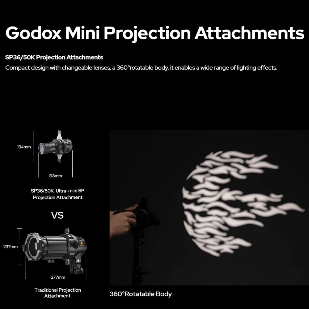 Godox 36 °   Proiettore SP36K  - Godox Speedlite Flash recensione e prezzo
