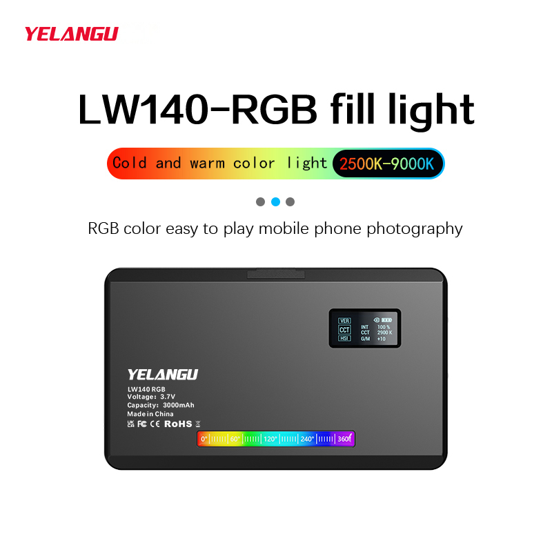 YELANGU RGB LED Luce video W14 - Photography Lighting With Umbrella recensione e prezzo
