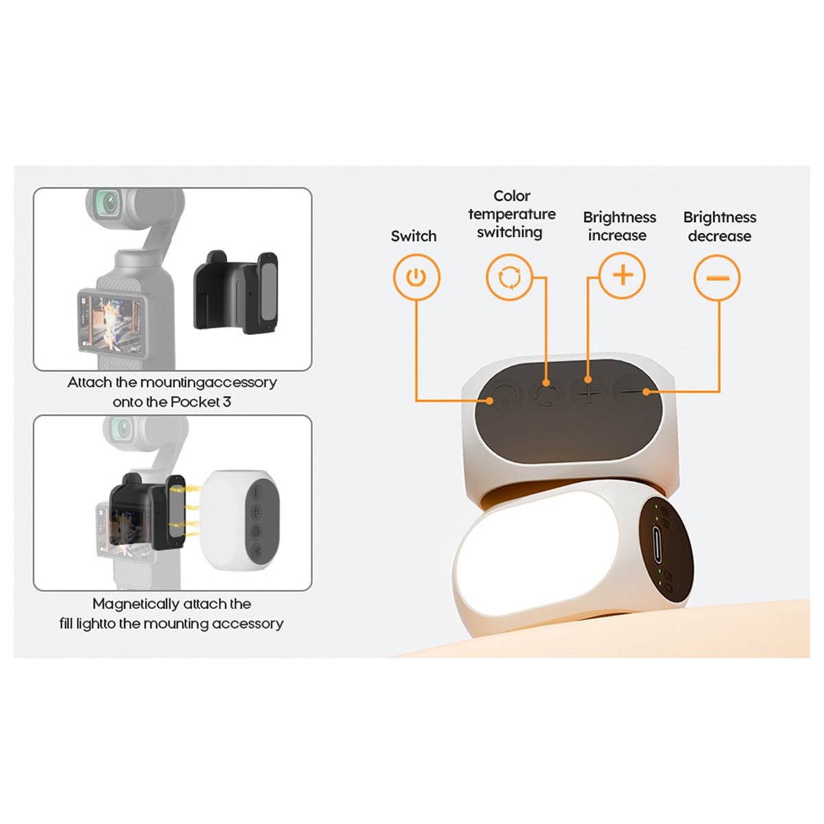 A48U Luce di riempimento per P - Photography Lighting Composition recensione e prezzo