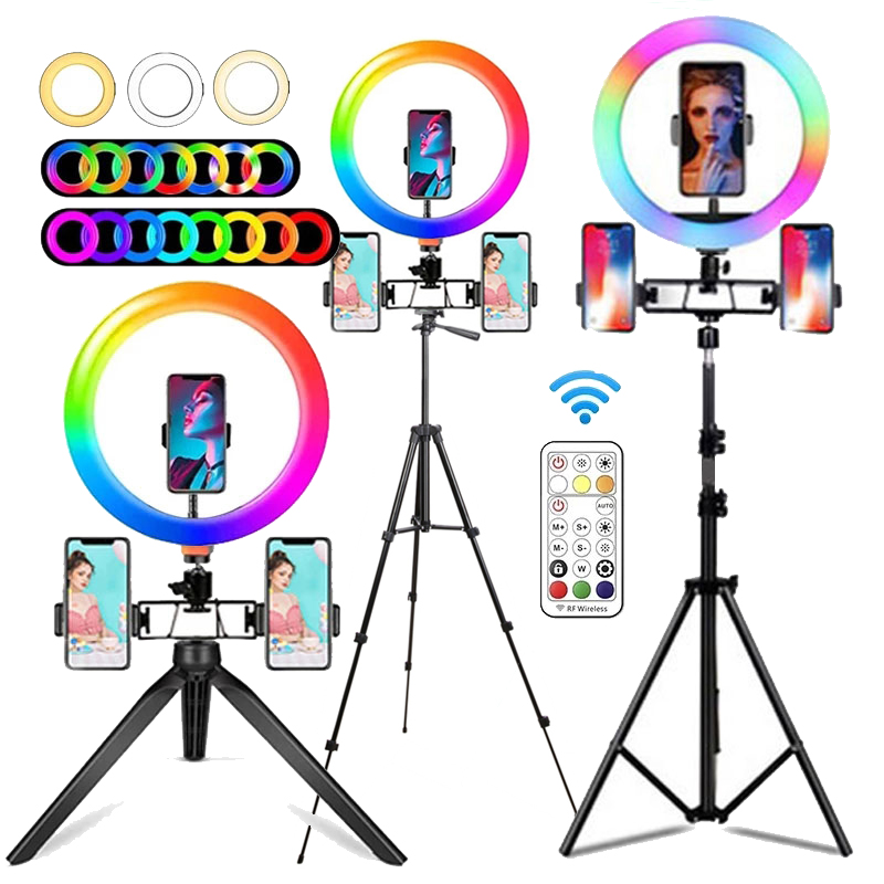 Anello luminoso RGB da 10 poll - Photography Lighting Overhead recensione e prezzo