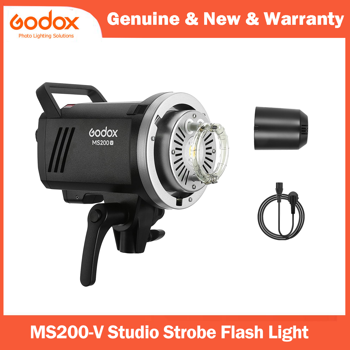Godox MS200V Studio Strobe Fla - Portrait Photography With Lighting recensione e prezzo