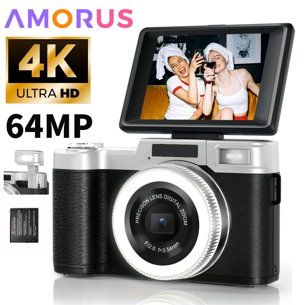 Fotocamera Digitale 4K 64MP pe - Lighting In Photography For Beginners recensione e prezzo