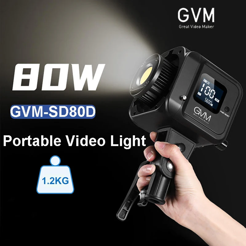 Luce LED Bicolore GVM SD80D 80 - Photography Using Lighting recensione e prezzo