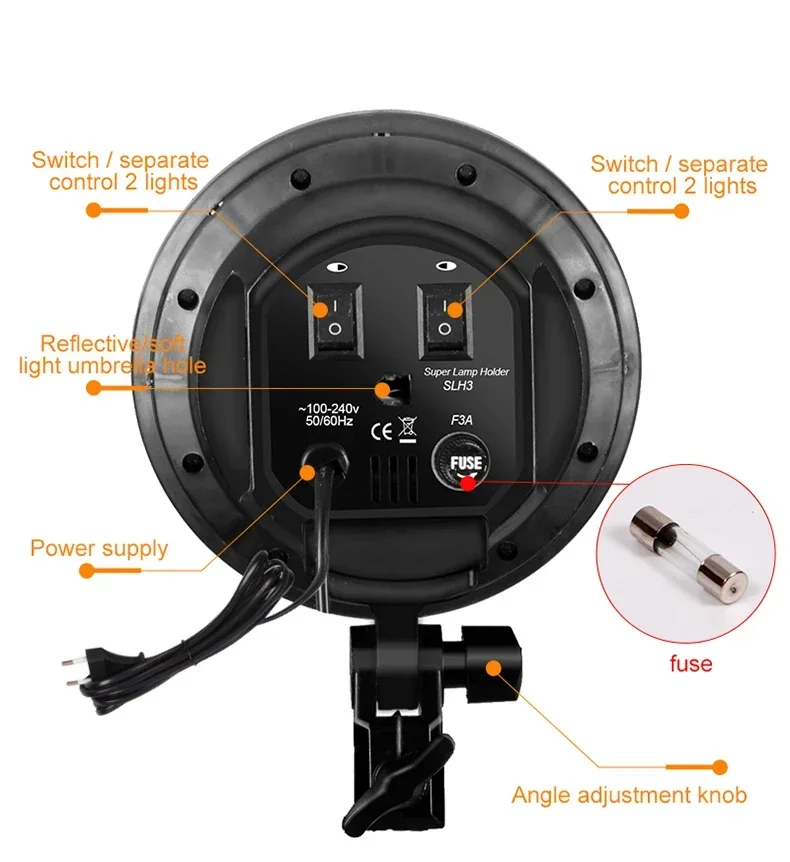 Kit di illuminazione per studi - Portrait Photography With Lighting recensione e prezzo